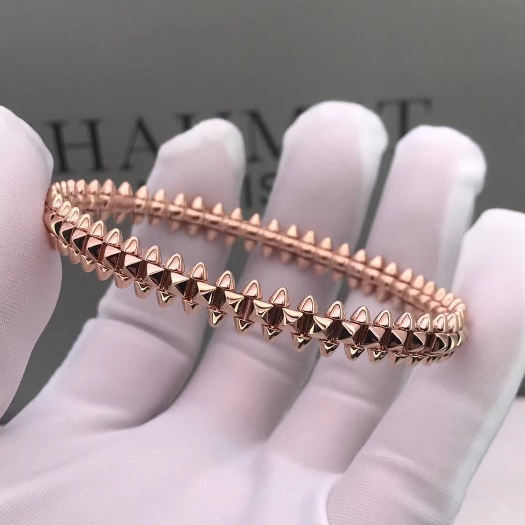 [Elitejewels]CLASH PINK GOLD BRACELET