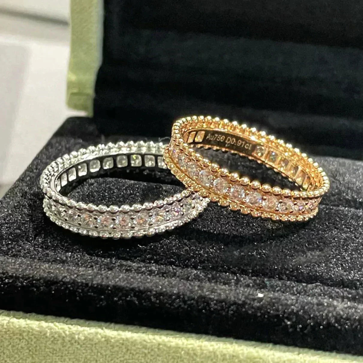 [Elitejewels]PERLEE DIAMOND ROSE GOLD RING