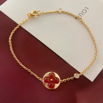 [Elitejewels]SUN PEDANT CARNELIAN BRACELET