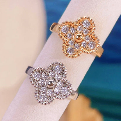 [Elitejewels]CLOVER DIAMOND RING