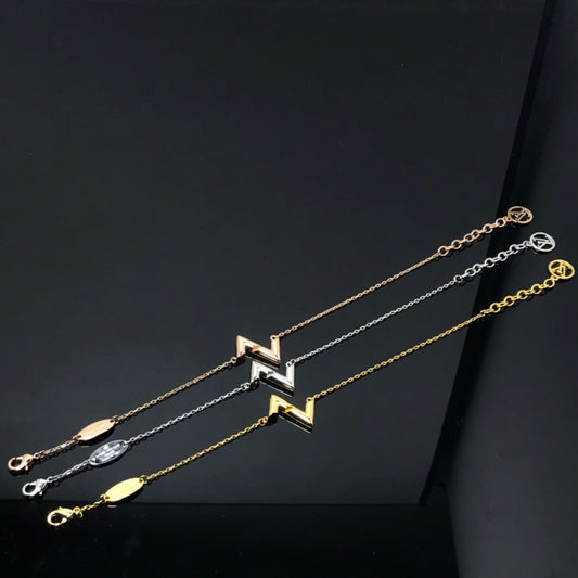 [Elitejewels]VOLT LV LOGO BRACELET