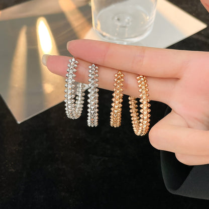 [Elitejewels]CLASH HOOP EARRINGS