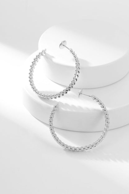 [Elitejewels]CLASH HOOP EARRINGS