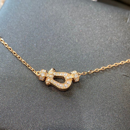 [Elitejewels]FORCE 10 DIAMOND PINK GOLD NECKLACE MINI MODEL