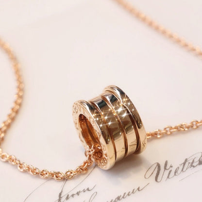 [Elitejewels]ZERO 1 PINK GOLD NECKLACE