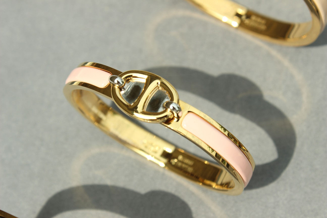 [Elitejewels]CLIC CHAINE GOLD BRACELET