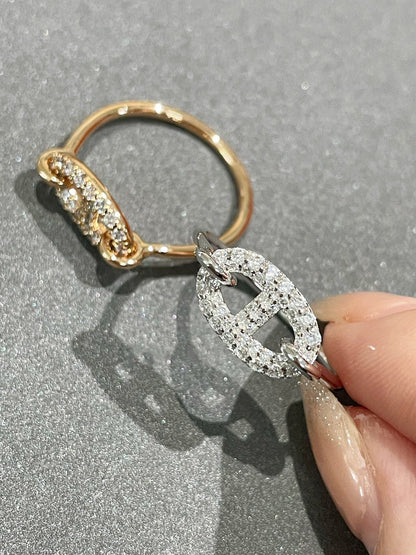 [Elitejewels]ロンド スモール ダイヤモンド リング