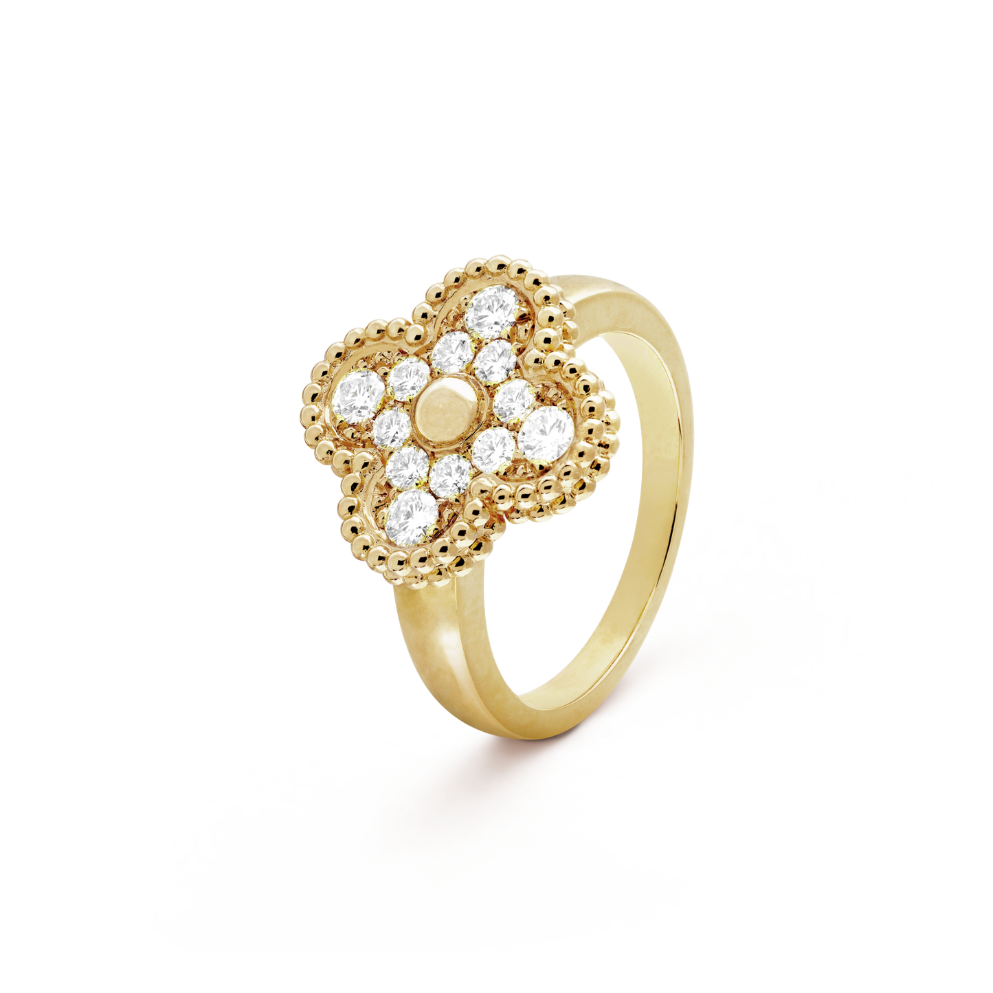 [Elitejewels]CLOVER DIAMOND RING