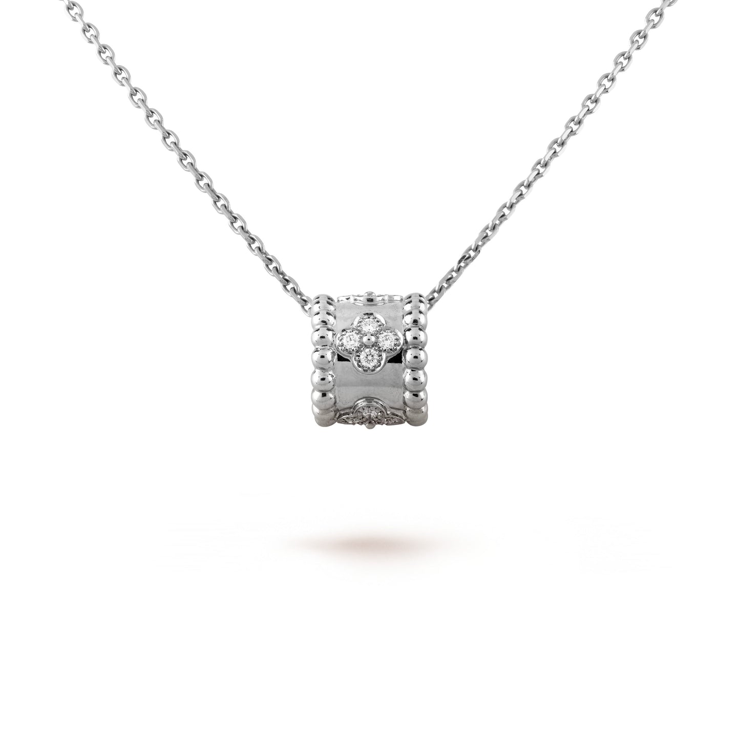 [Elitejewels]PERLEE PEDANT SIVLER DIAMOND NECKLACE