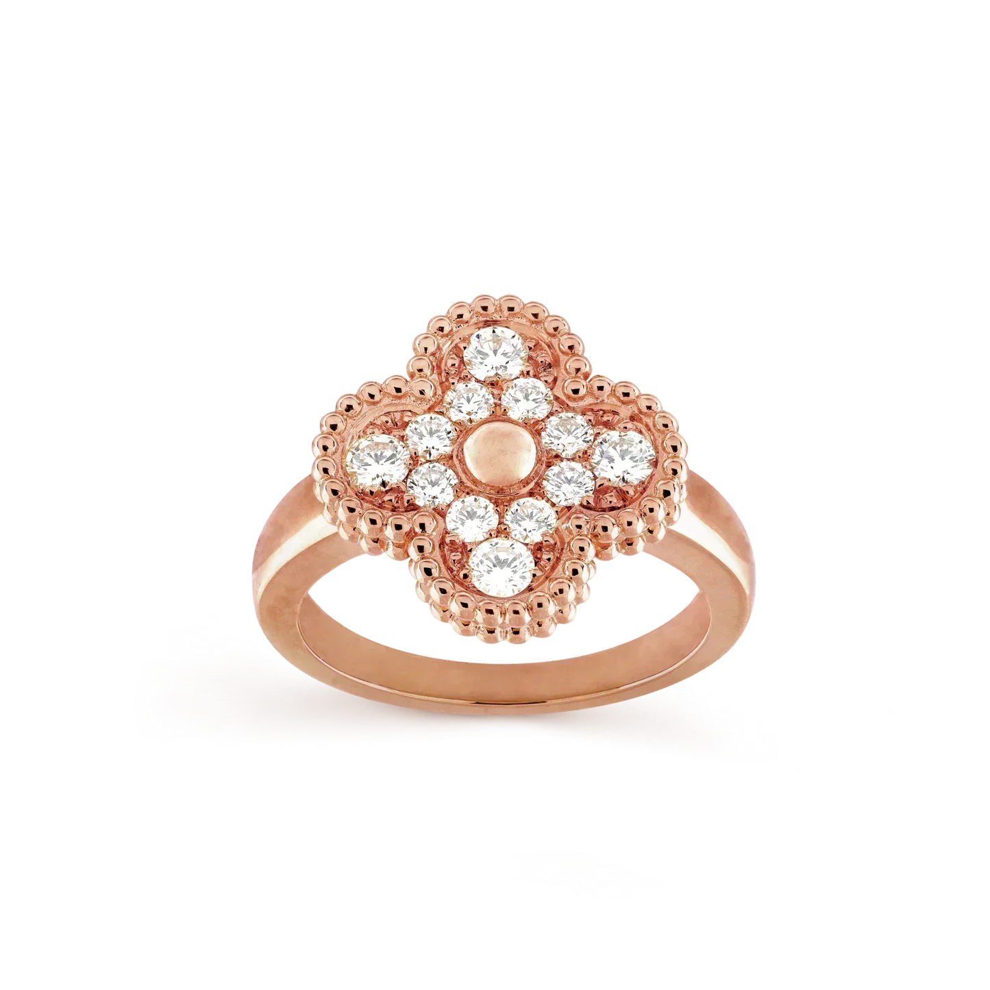 [Elitejewels]CLOVER DIAMOND RING