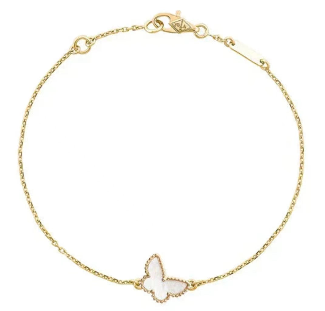 [Elitejewels]BUTTERFLY MOTHER OF PEARL BUTTERFLY BRACELET