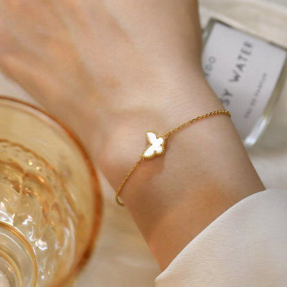 [Elitejewels]BUTTERFLY MOTHER OF PEARL BUTTERFLY BRACELET