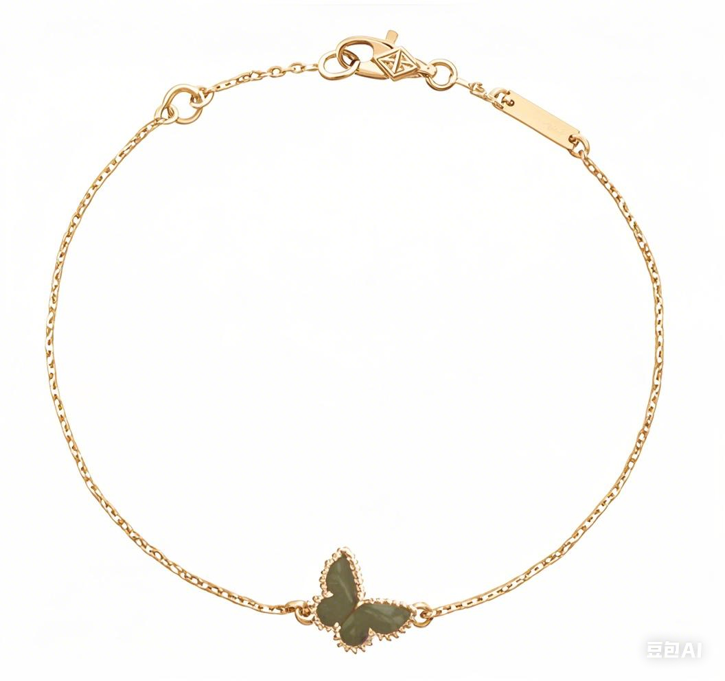 [Elitejewels]BUTTERFLY GREY FRITILLARY BUTTERFLY BRACELET