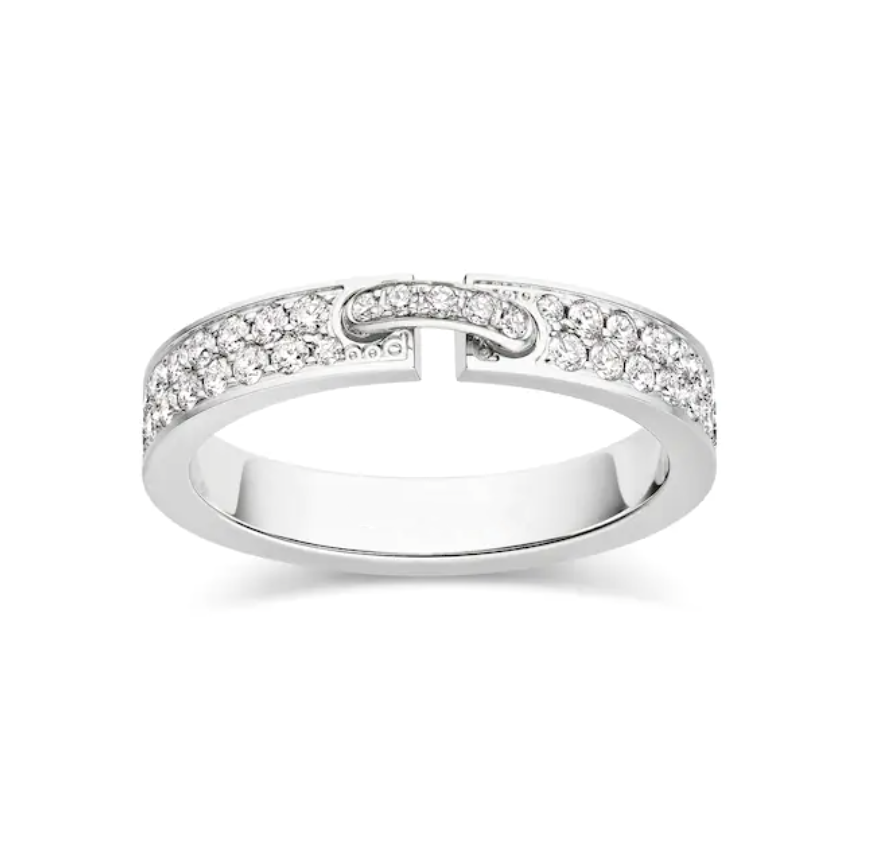 [Elitejewels]ALLIANCE LIENS VIDENCE PAVED DIAMOND 4MM RING