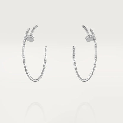 [Elitejewels]JUSTE EARRINGS FULL DIAMONDS 1.8MM