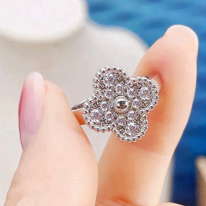 [Elitejewels]CLOVER DIAMOND RING