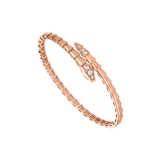 [Elitejewels]SERPENTI ARMBAND DIAMANTEN ROSGOLD