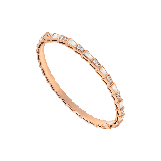 [Elitejewels]SERPENTI ARMBAND ROSGOLD MOP DIAMANT 