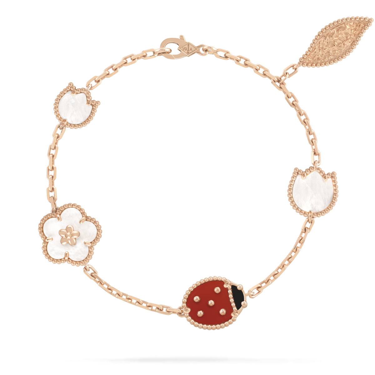 [Elitejewels]LUCKY SPRING 5 MOTIF BRACELET