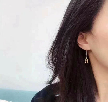 [Elitejewels]CHAINE TASSEL EARRINGS