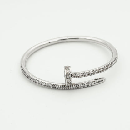 [Elitejewels]JUSTE ARMBAND 3,5 MM ALLE DIAMANTEN