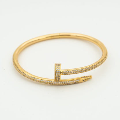 [Elitejewels]JUSTE BRACELET 3.5MM ALL DIAMONDS