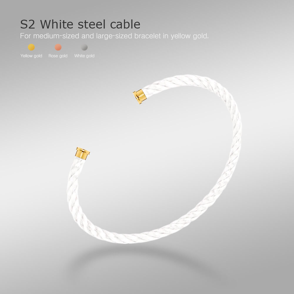 [Elitejewels]FORCE SERIES BRACELET CABLES 50 CHOICES (DIY SELECTION)