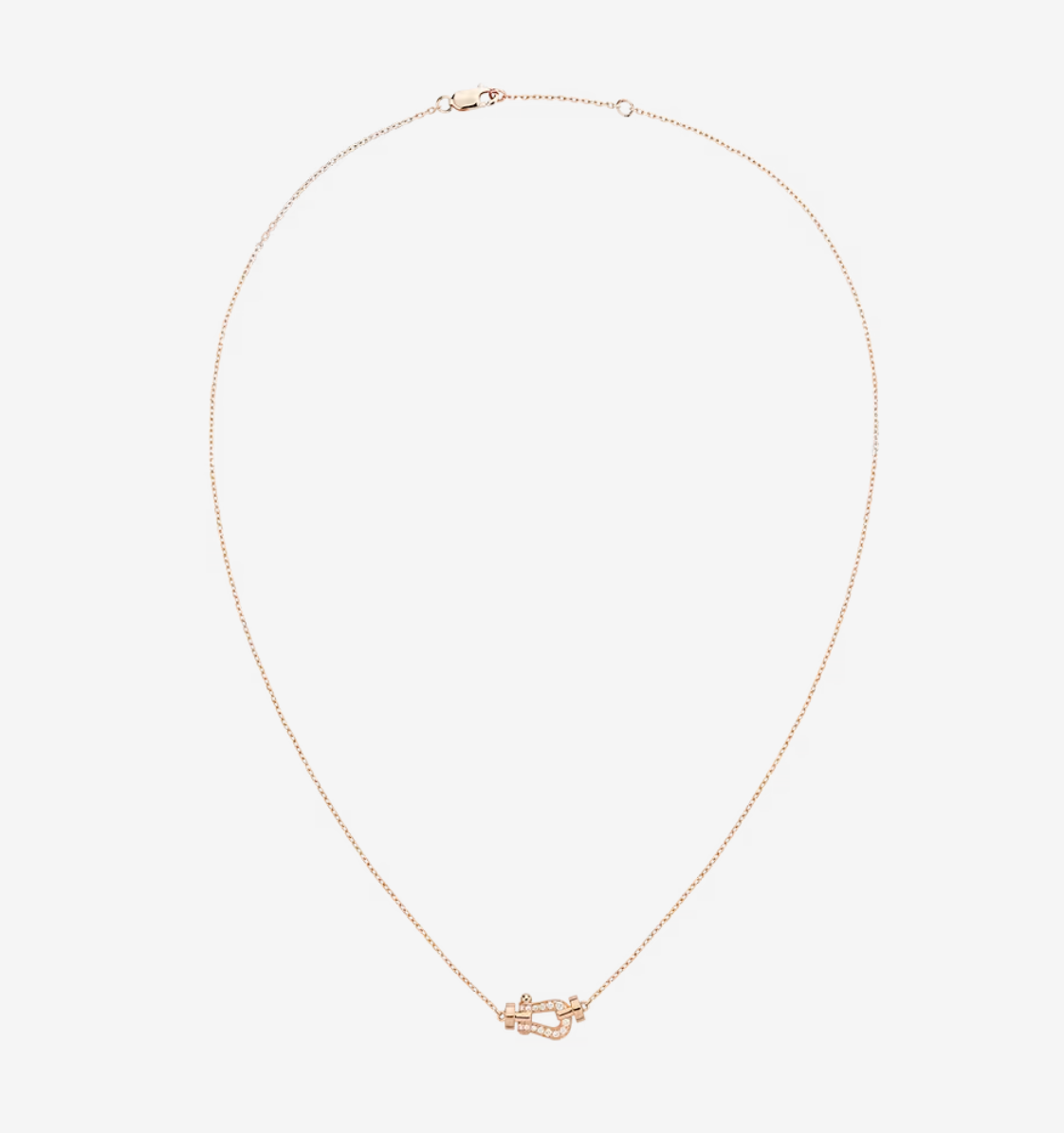 [Elitejewels]FORCE 10 DIAMOND PINK GOLD NECKLACE MINI MODEL