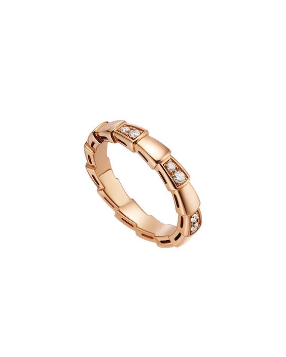 [Elitejewels]SERPENTI RING ROSGOLD 3MM