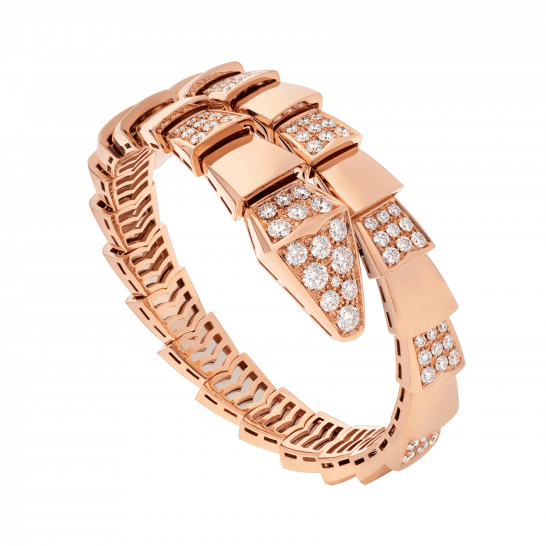 [Elitejewels]SERPENTI ARMBAND ROSGOLD DIAMANT