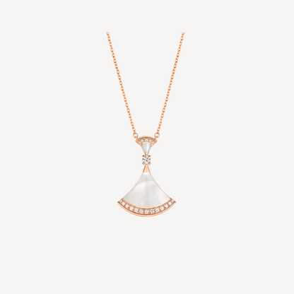 [Elitejewels] TRAUM HALSKETTE MOP ROSA GOLD DIAMANT