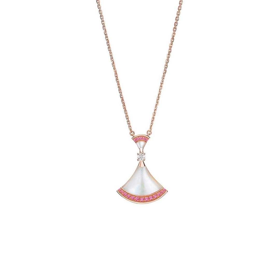 [Elitejewels]DREAM NECKLACE MOP PINK DIAMOND