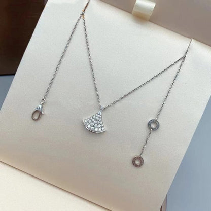 [Elitejewels]DREAM NECKLACE SILVER DIAMOND