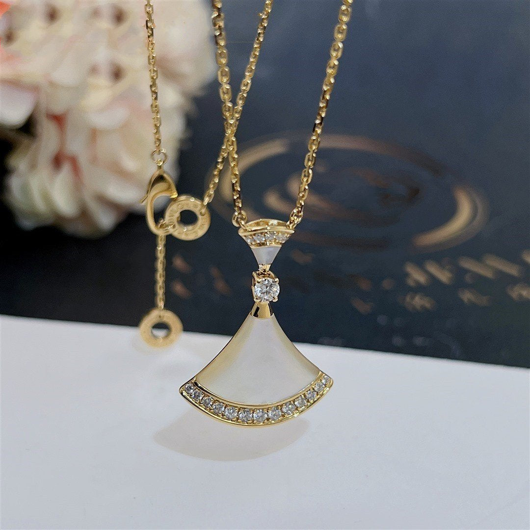 [Elitejewels]DREAM NECKLACE MOP GOLD DIAMOND