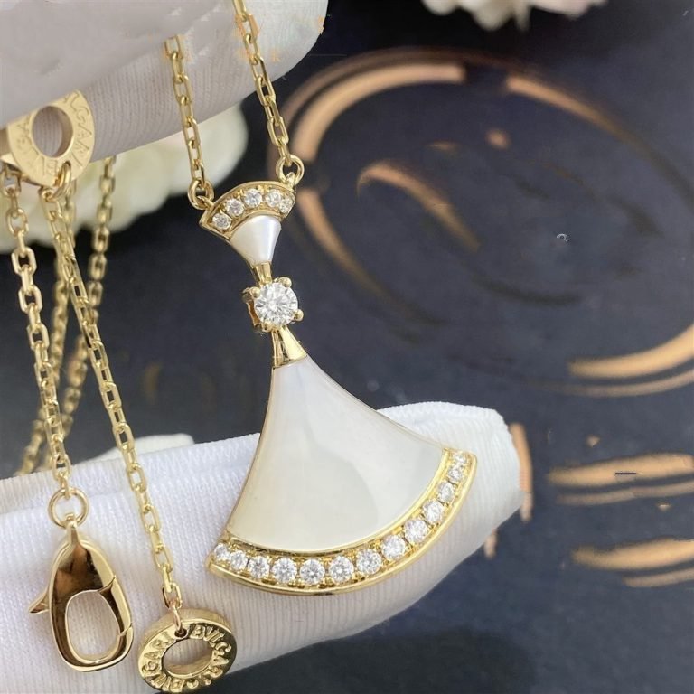 [Elitejewels]DREAM NECKLACE MOP GOLD DIAMOND