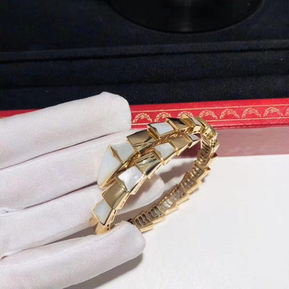 [Elitejewels]SERPENTI ARMBAND MOP GOLD