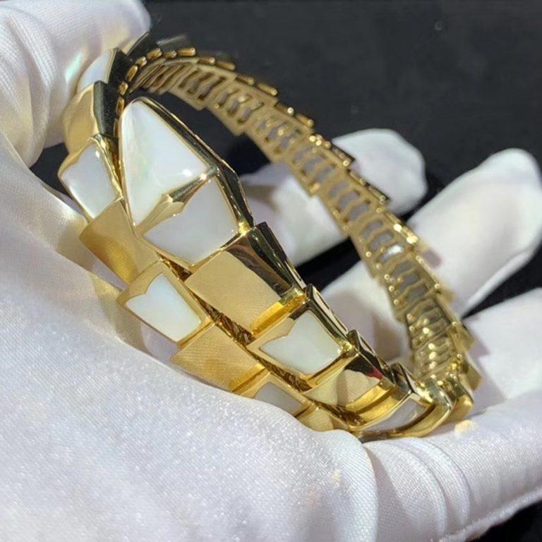 [Elitejewels]SERPENTI ARMBAND MOP GOLD