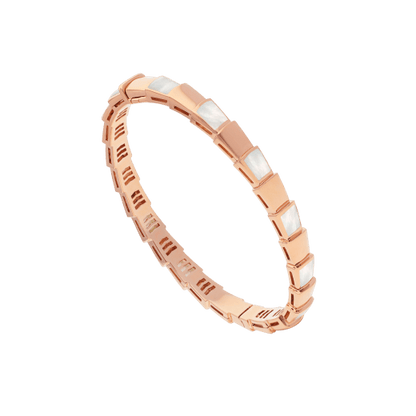 [Elitejewels]SERPENTI BRACELET PINK GOLD MOP