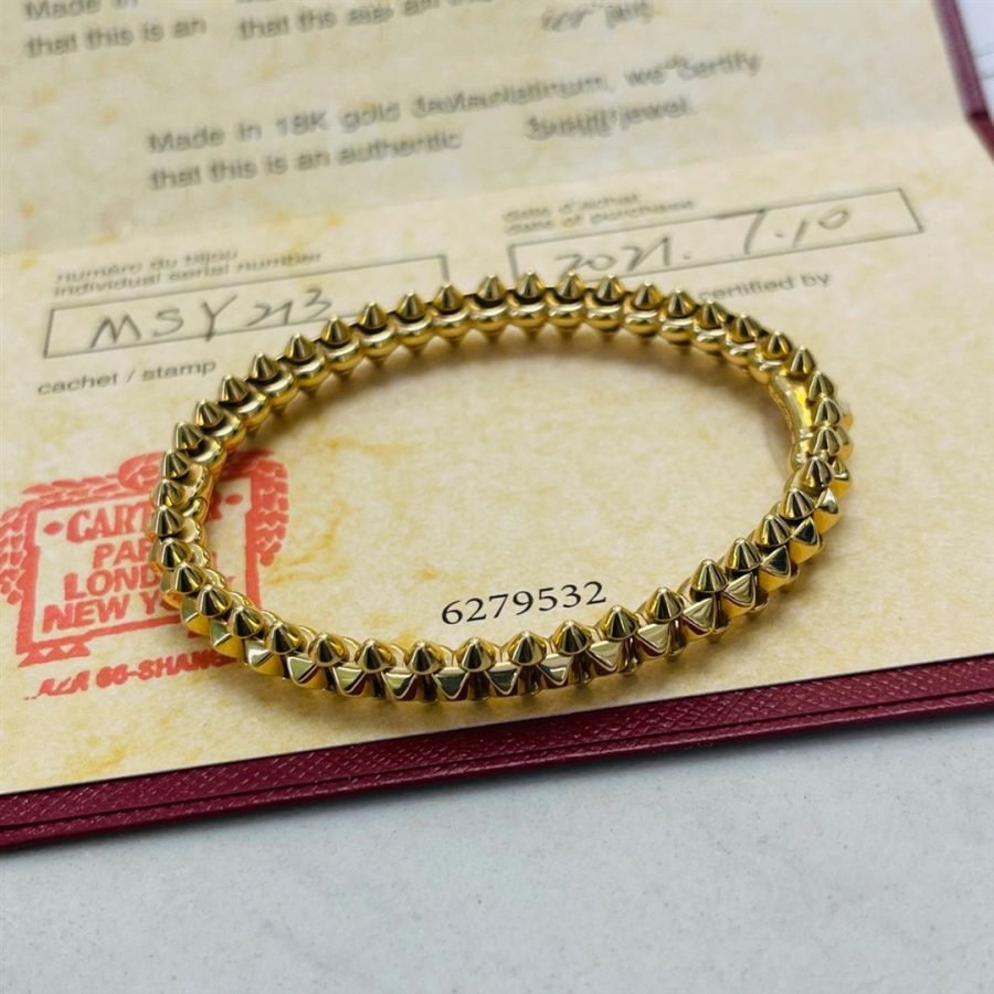 [Elitejewels]CLASH GOLD BRACELET