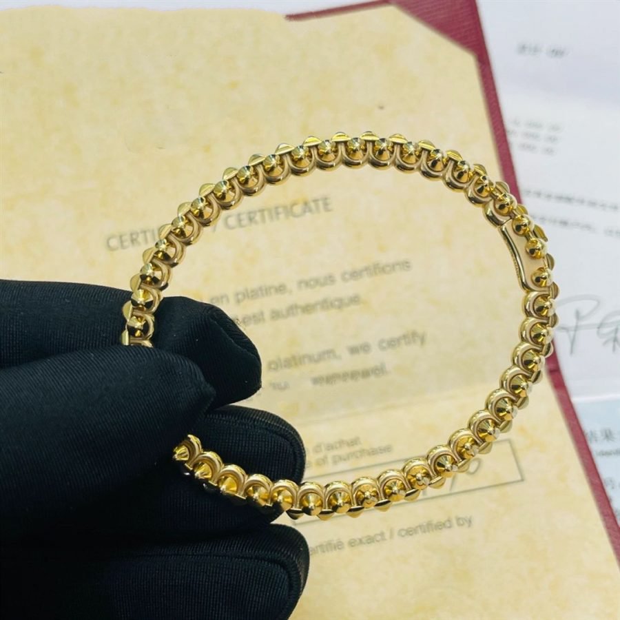 [Elitejewels]CLASH GOLD BRACELET