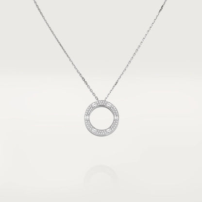 [Elitejewels] LIEBE HALSKETTE VERSTELLBAR SILBER