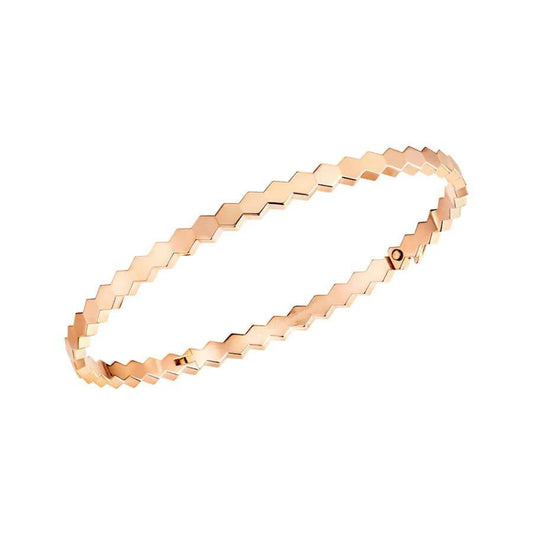 [Elitejewels]BEE LOVE PINK GOLD BRACELET