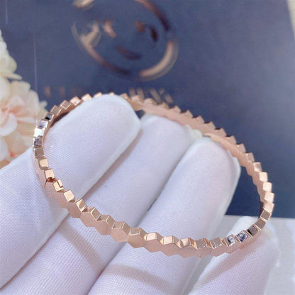 [Elitejewels]BEE LOVE PINK GOLD BRACELET