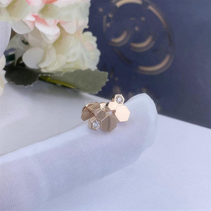 [Elitejewels] BEE LOVE ROSÉGOLD DIAMANT OHRRINGE