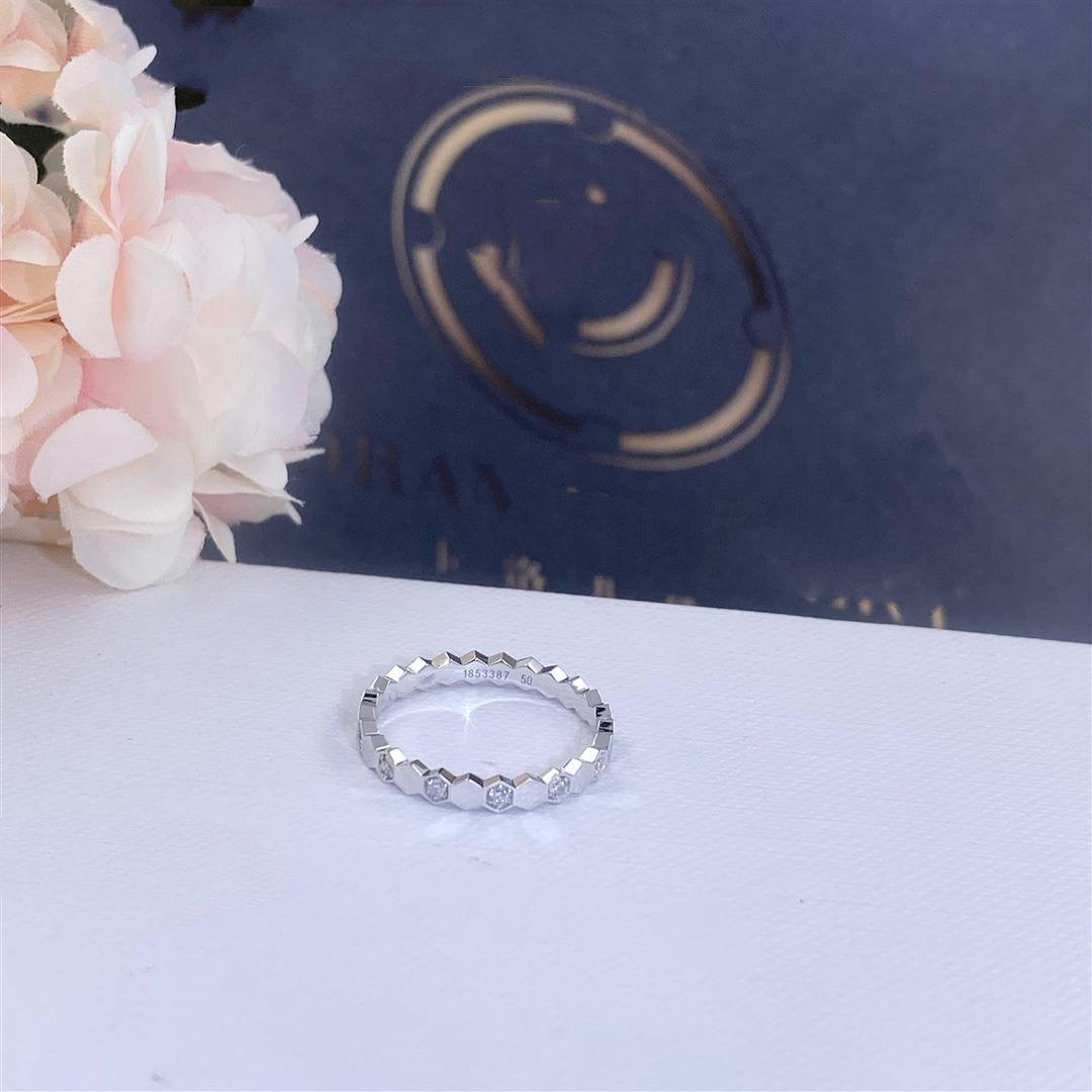 [Elitejewels]BEE LOVE RING SILVER DIAMOND