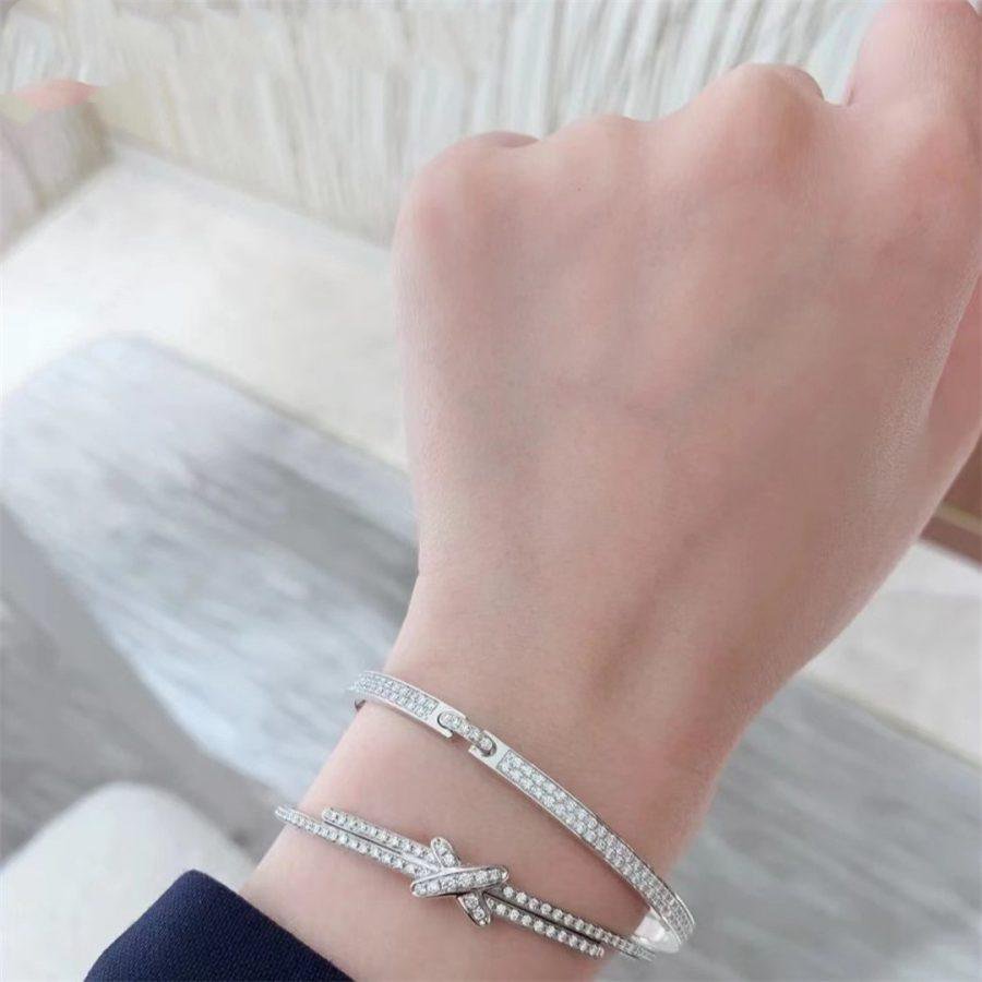 [Elitejewels]JEUX DE BRACELET DIAMONDS SILVER