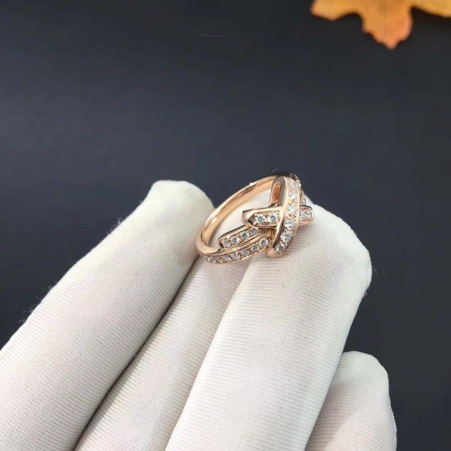 [Elitejewels] RINGE AUS ROTGOLD MIT DIAMANT