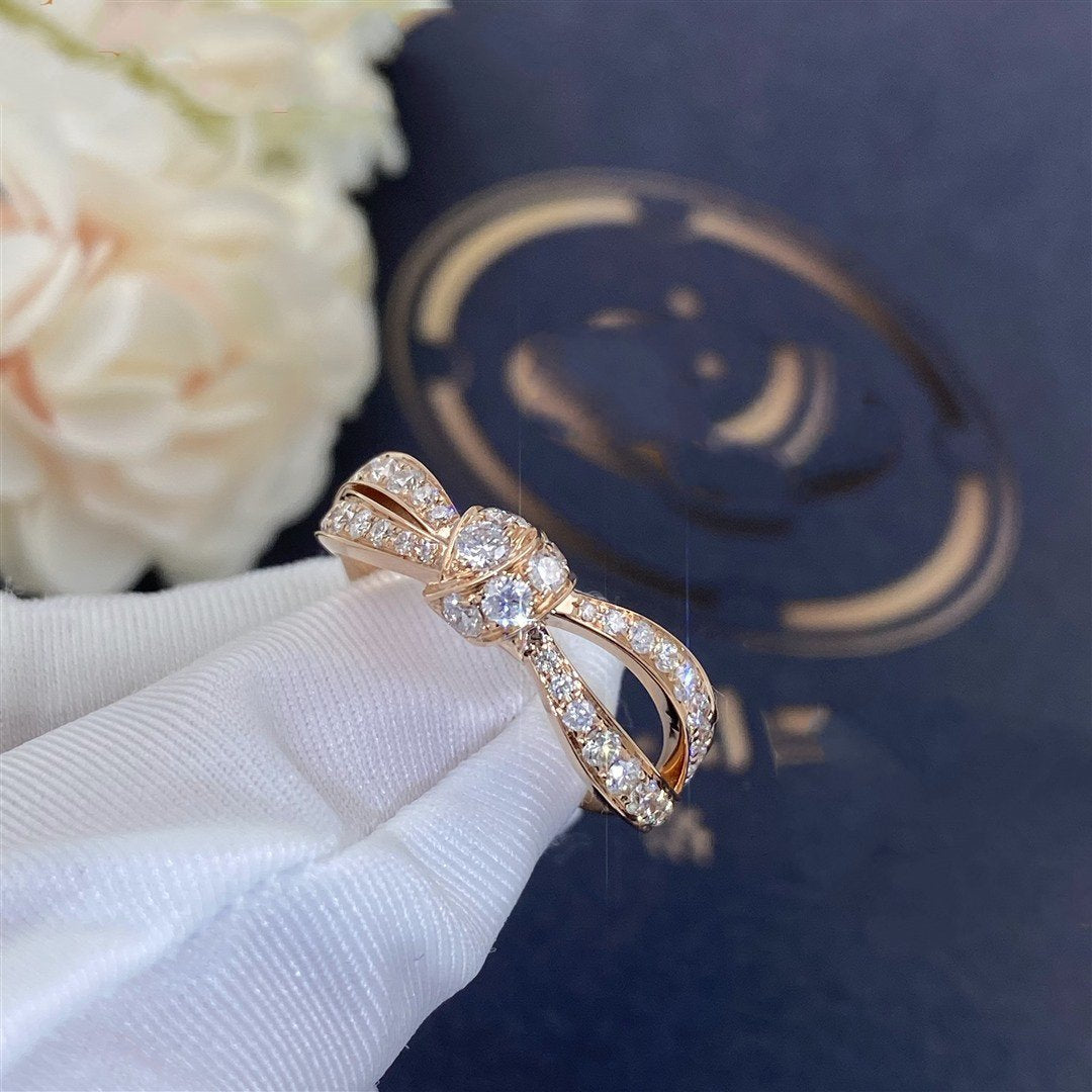 [Elitejewels]LIENS PINK GOLD DIAMOND RING