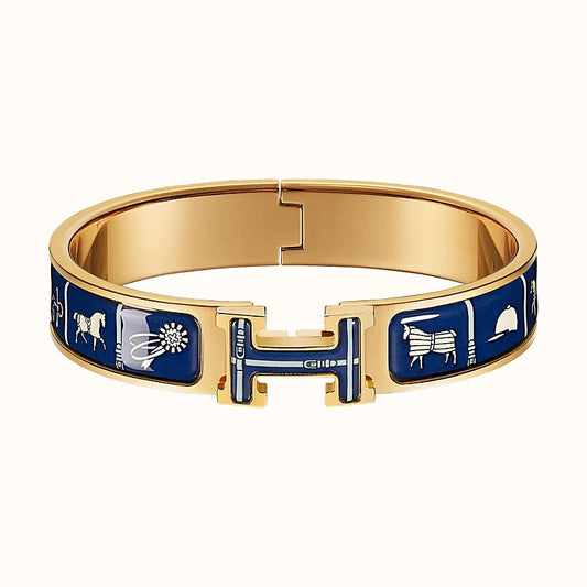 [Elitejewels]H COUVERTURES DARK BLUE BRACELET