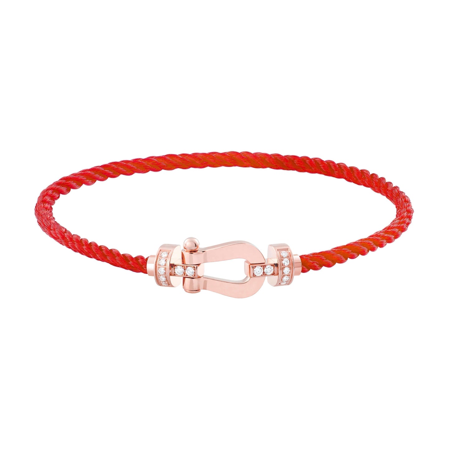 [Elitejewels]FORCE 10 HALBDIAMANT ROSGOLD ROT CORDERI GROSSES UND MITTLERE MODELL